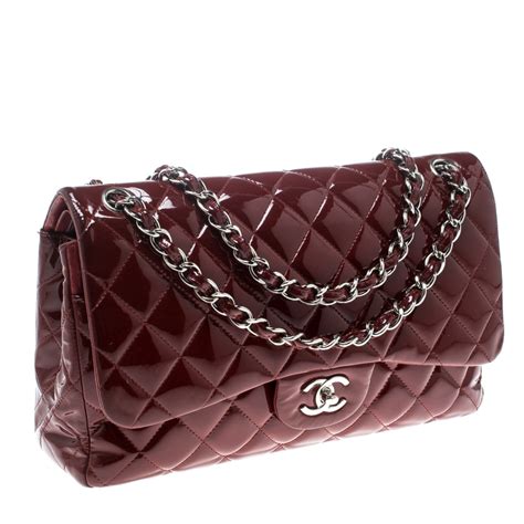 chanel maroon bag|brown chanel bag.